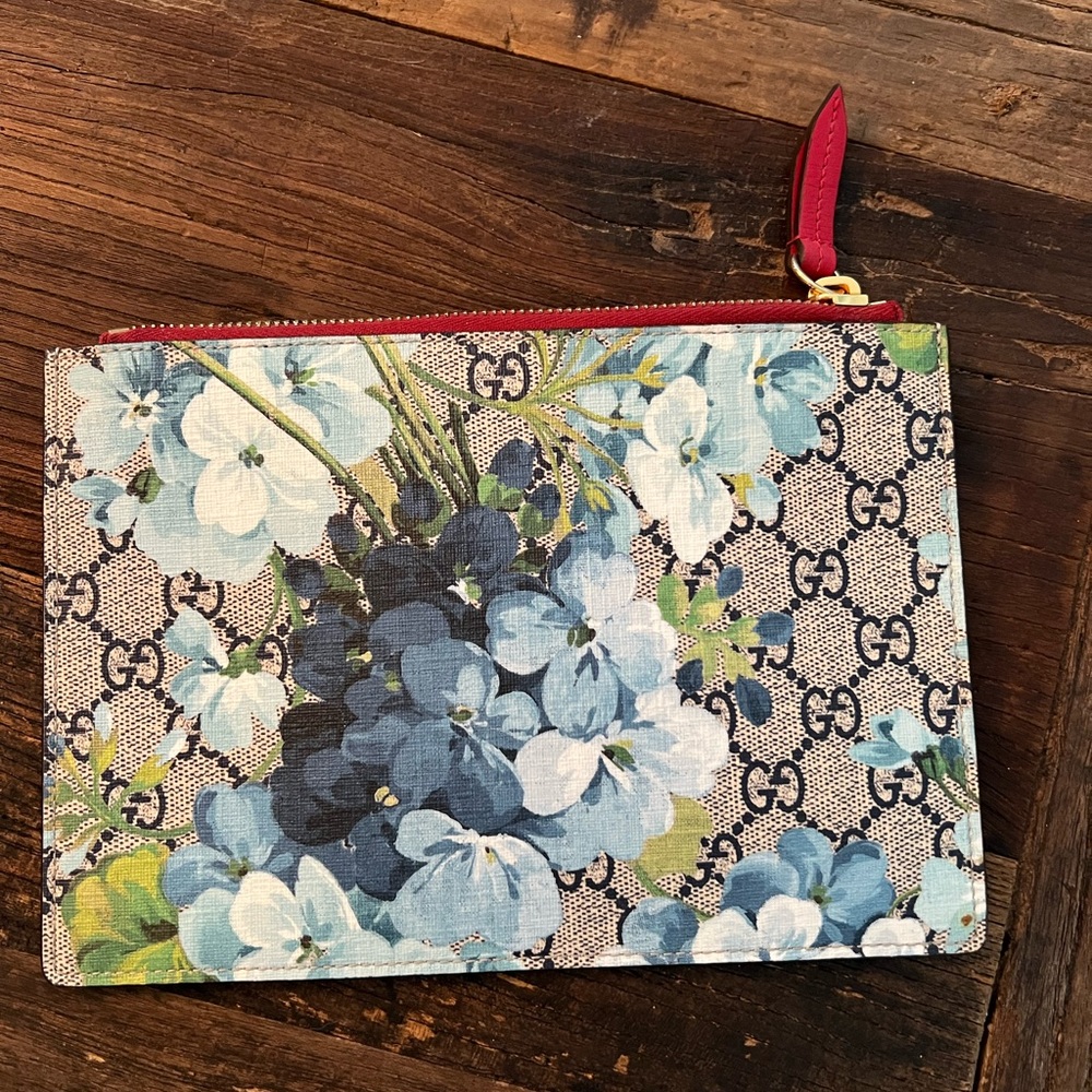 Blooms gucci clutch